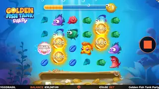 Golden Fish Tank Party