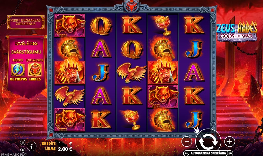 Zeus vs Hades - Gods of War